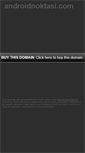 Mobile Screenshot of androidnoktasi.com