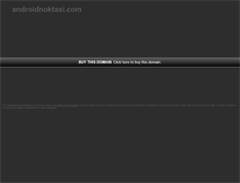 Tablet Screenshot of androidnoktasi.com